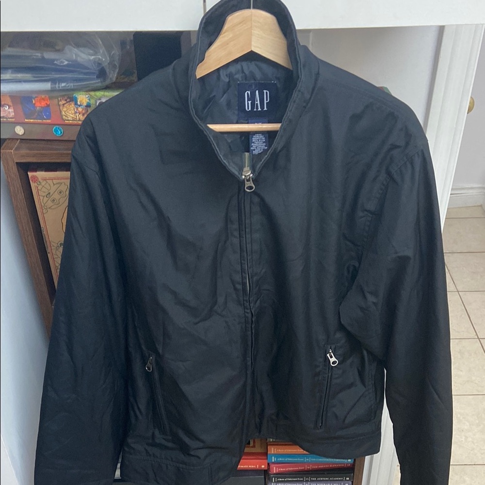 GAP Black Lightweight Shirt Jacket